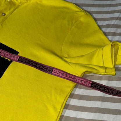 SMOKING CAUSES SWAG Polo Tee Yellow