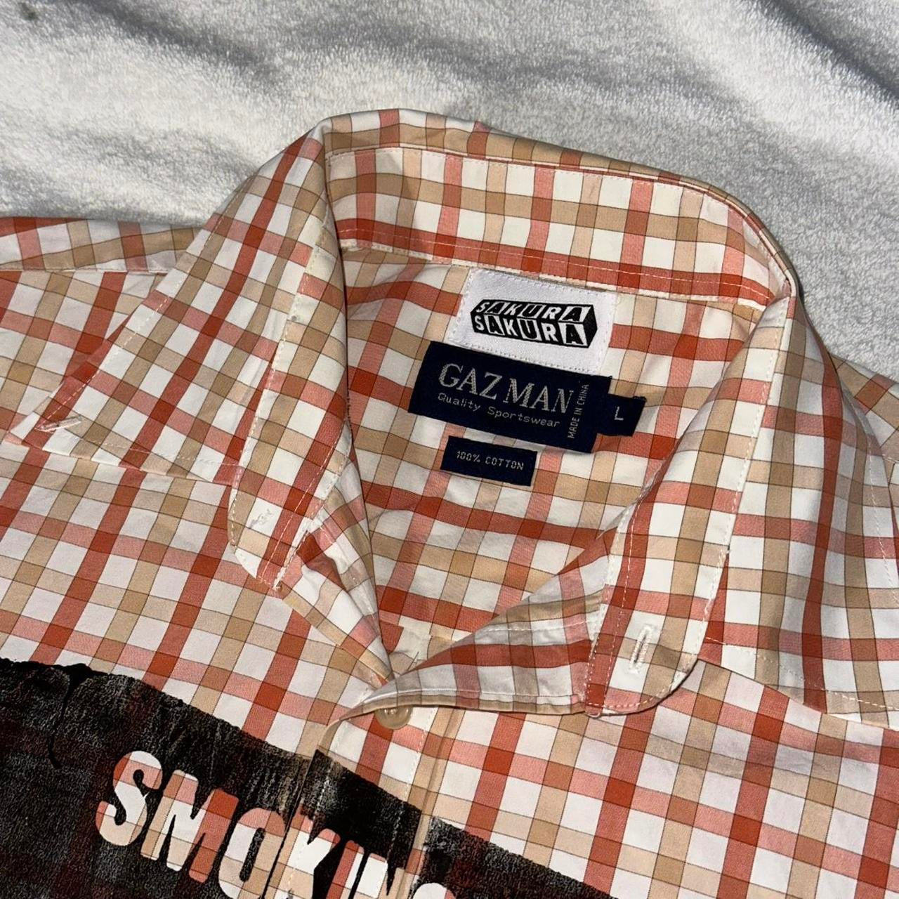 SMOKING CAUSES SWAG Shirt Orange