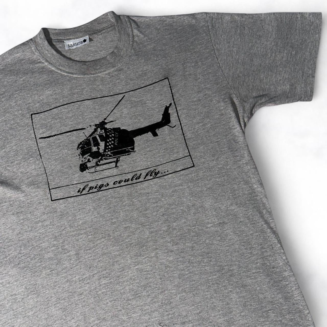 ‘if pigs could fly’  Tee Grey
