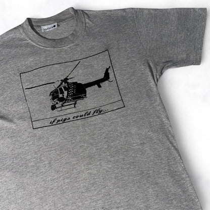 ‘if pigs could fly’  Tee Grey