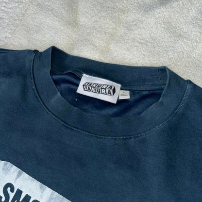 SMOKING CAUSES SWAG Tee Dark Blue
