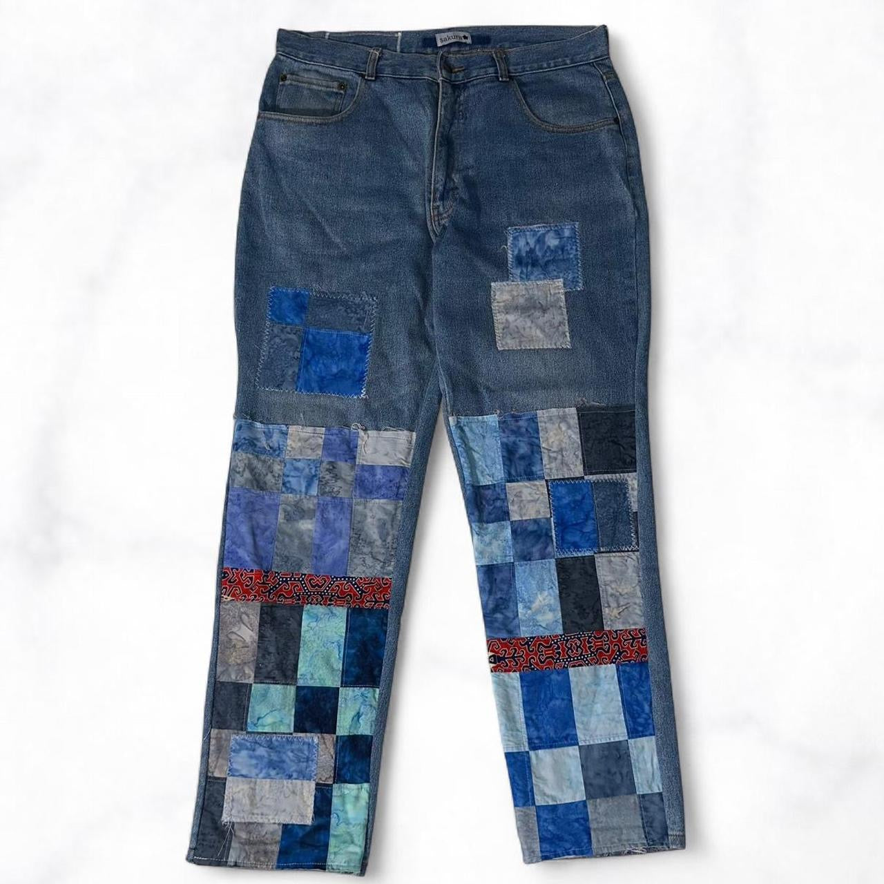 Quilt Mosaic Jeans