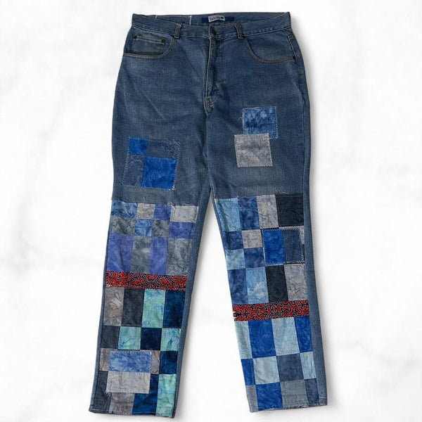 Quilt Mosaic Jeans