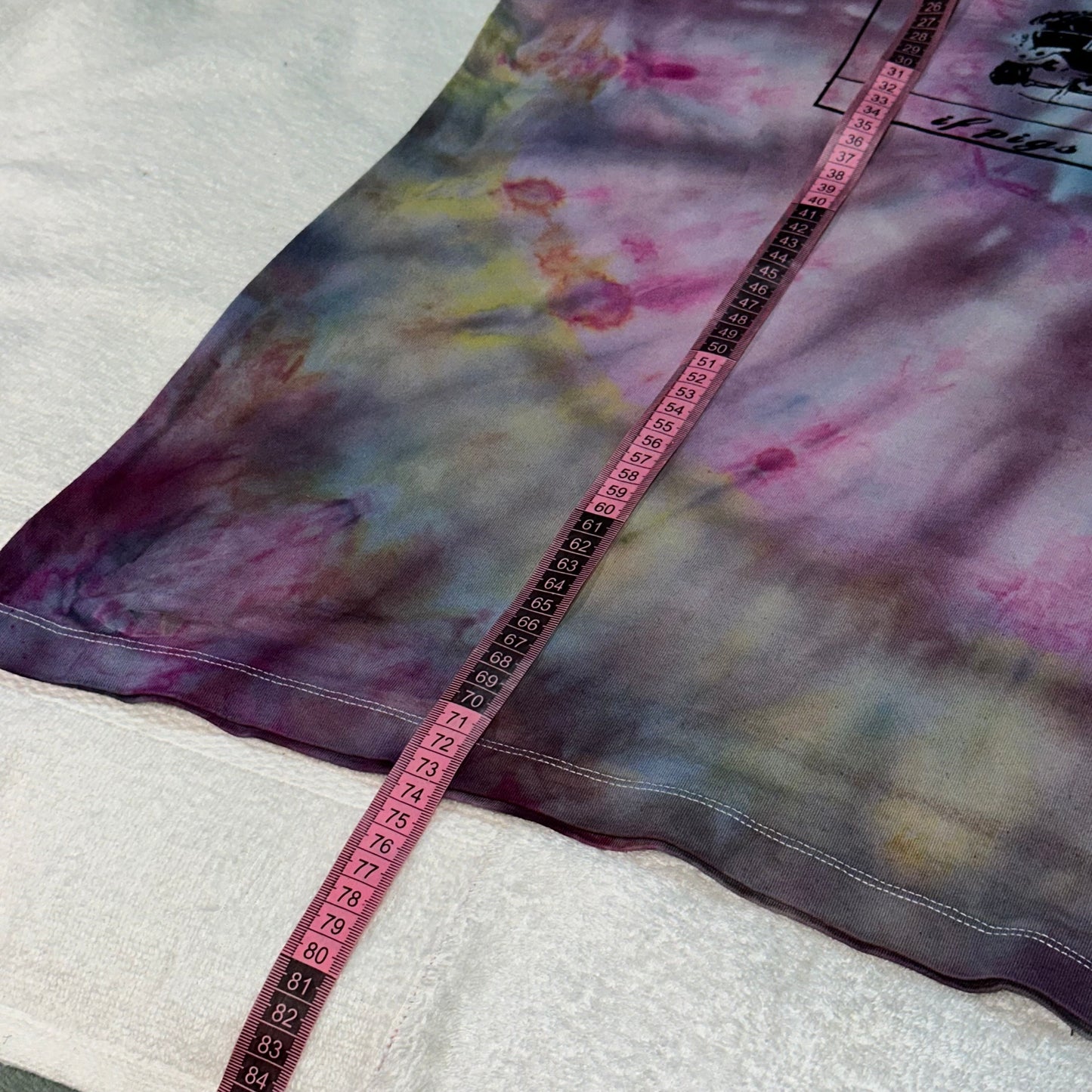 ‘if pigs could fly’ Tee Tie Dye