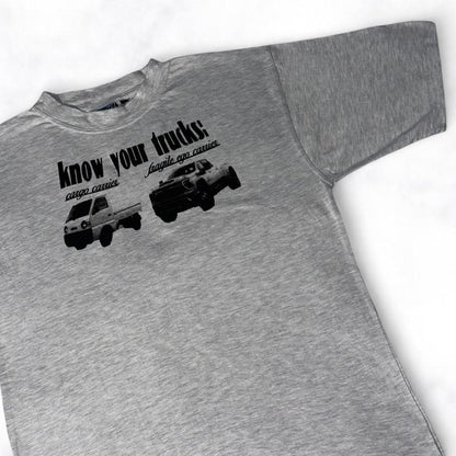 Know Your Trucks Tee Grey