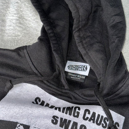 SMOKING CAUSES SWAG Hoodie Black