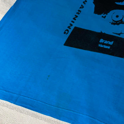 SMOKING CAUSES SWAG Tee Blue
