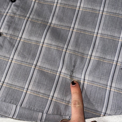 Keyboard Shirt Grey Plaid
