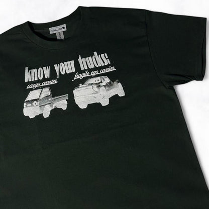 Know Your Trucks Tee Forest Green