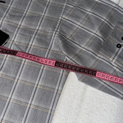 Keyboard Shirt Grey Plaid