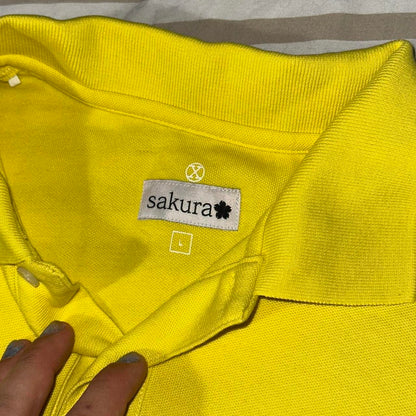 SMOKING CAUSES SWAG Polo Tee Yellow