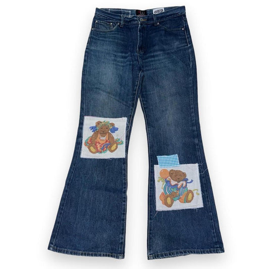 Teddy Bear Flare Jeans