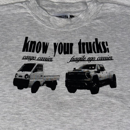 Know Your Trucks Tee Grey