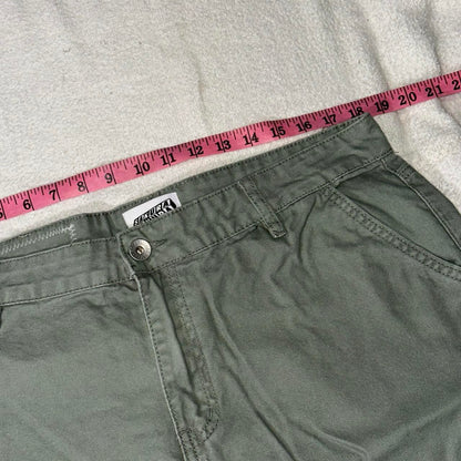 Print Cargo Pants Khaki