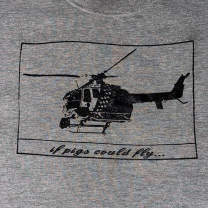 ‘if pigs could fly’  Tee Grey
