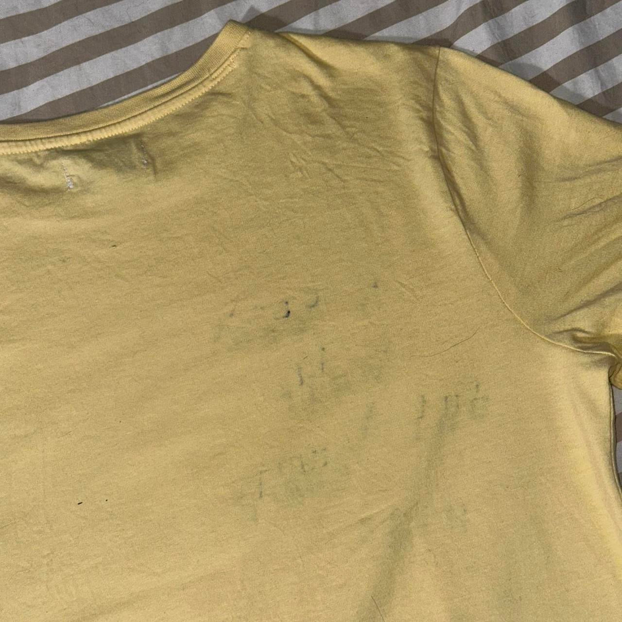 ‘i can’t wait until trump dies’ Baby Tee Yellow