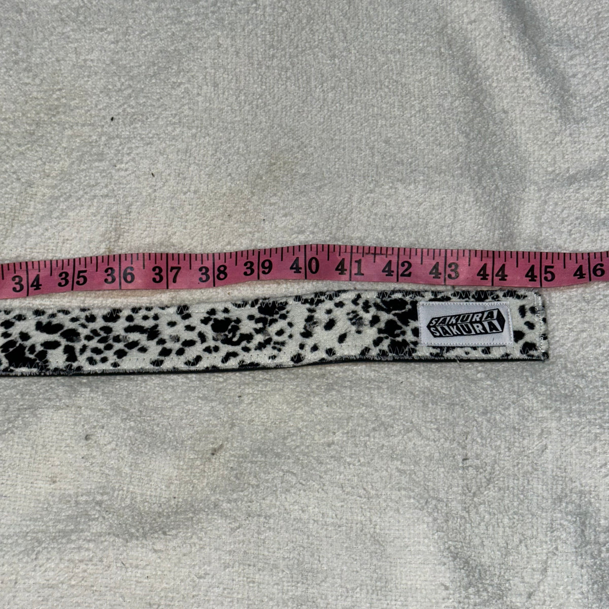 Cow Print Belt