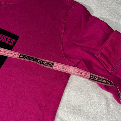 SMOKING CAUSES SWAG Jumper Pink