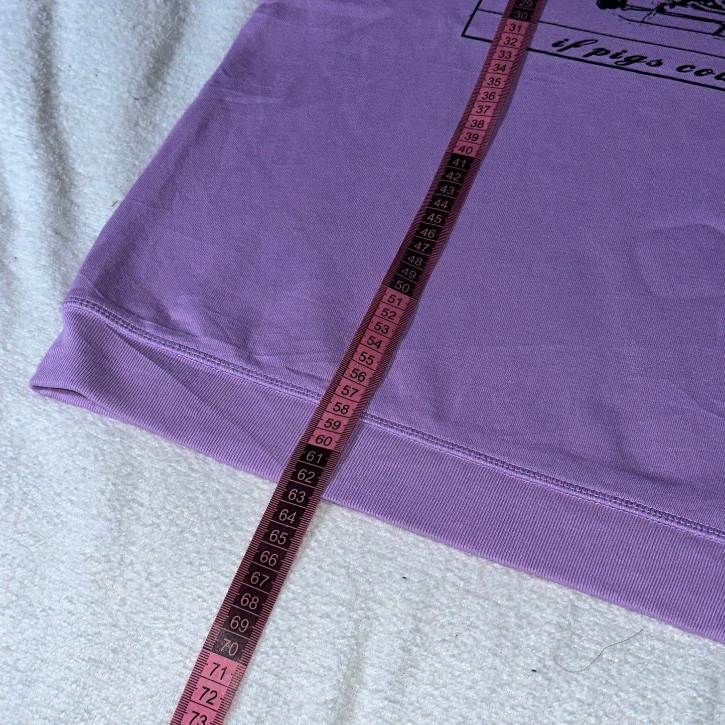 ‘if pigs could fly’ Jumper Lavender