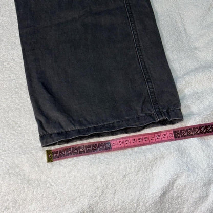Print Cargo Pants Grey