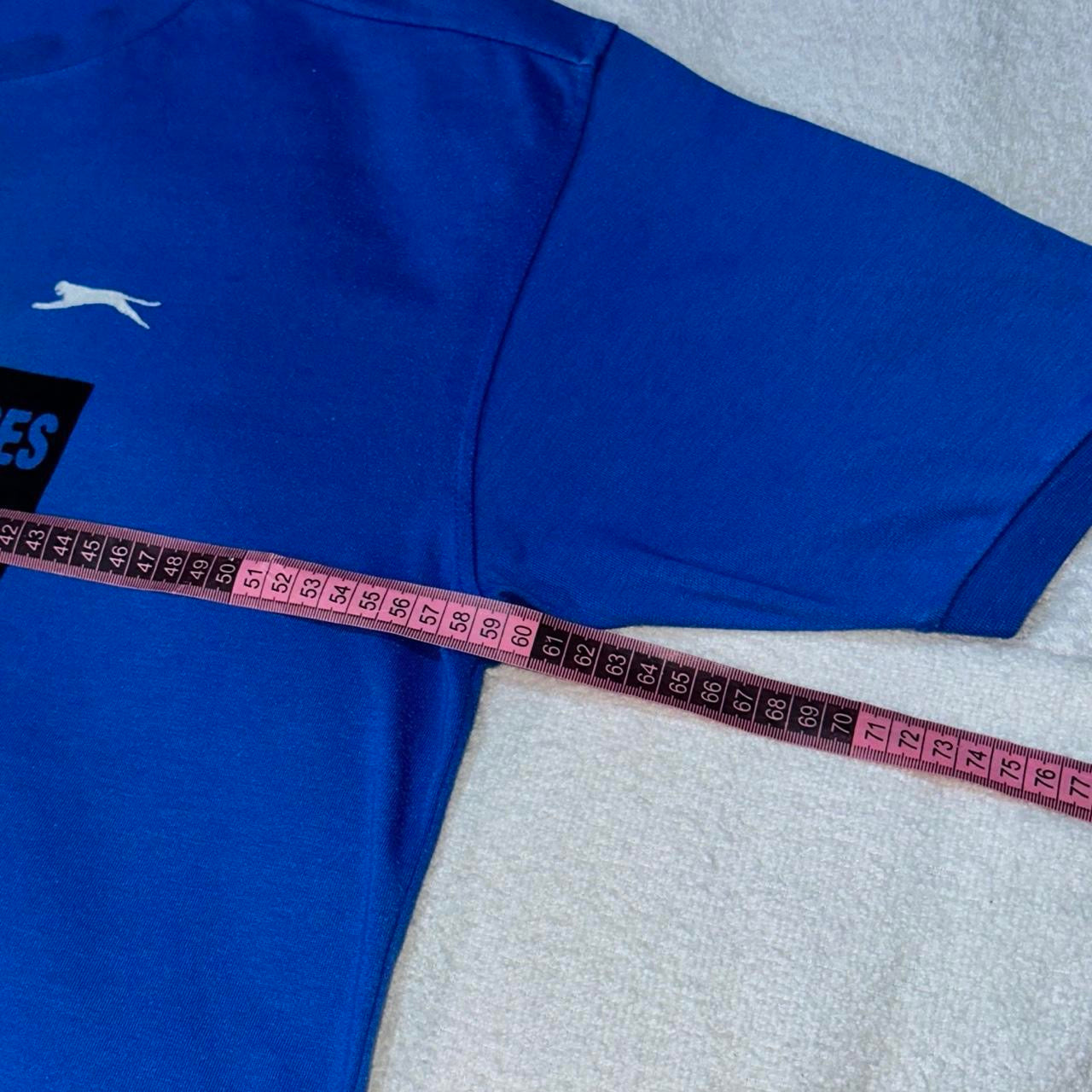 SMOKING CAUSES SWAG Slazenger Tee Blue