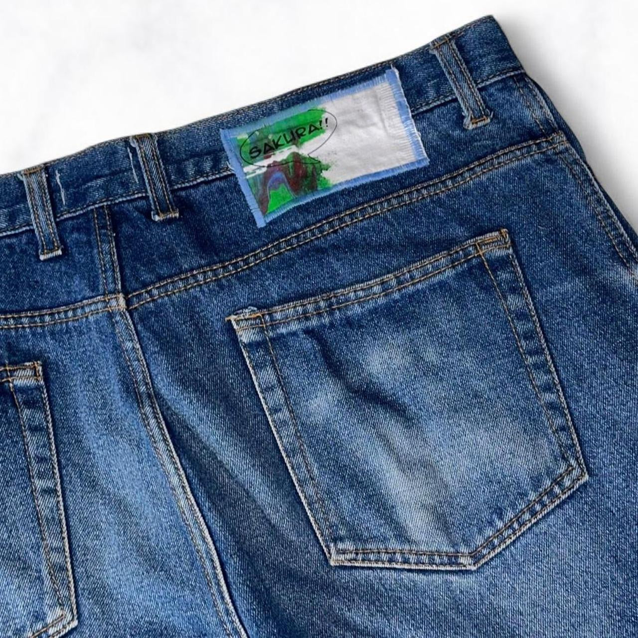 ‘Janette’ Scrap Patchwork Jeans