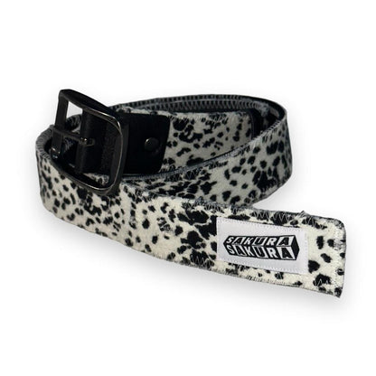 Cow Print Belt