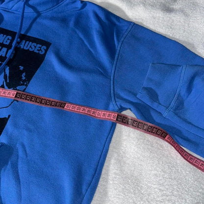 SMOKING CAUSES SWAG Hoodie Blue