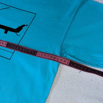 ‘if pigs could fly’ Tee Baby Blue