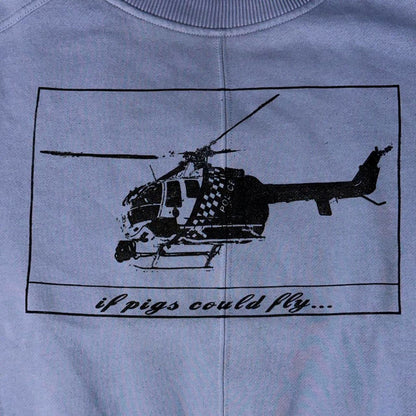 ‘if pigs could fly’ Jumper Lavender