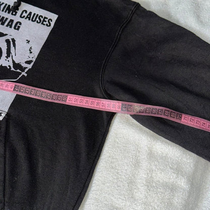 SMOKING CAUSES SWAG Hoodie Black