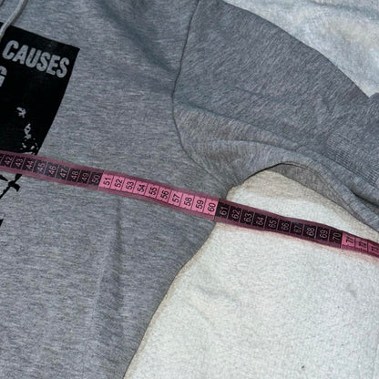 SMOKING CAUSES SWAG Hoodie Grey