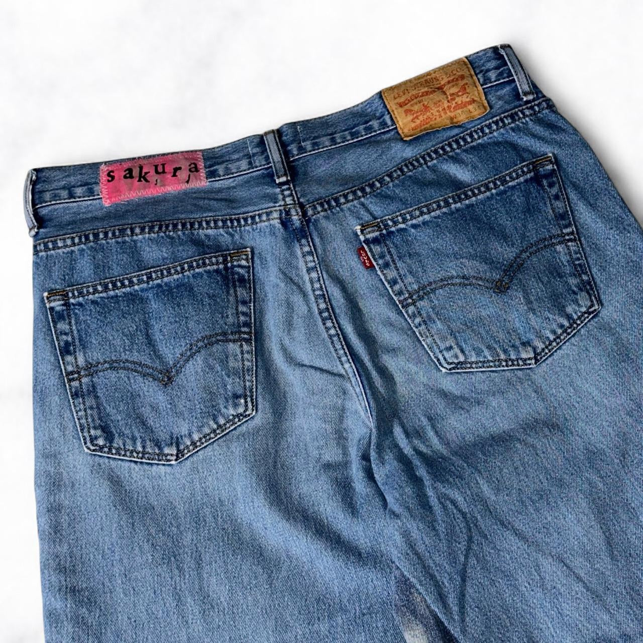 Scrap Patchwork Relaxed Levi’s Jeans