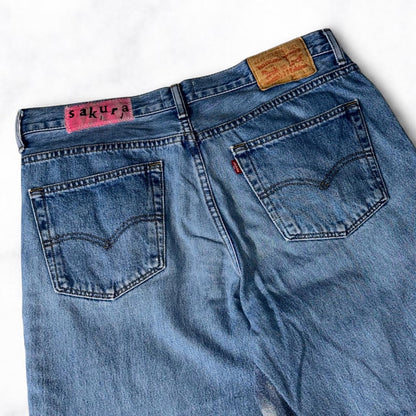 Scrap Patchwork Relaxed Levi’s Jeans