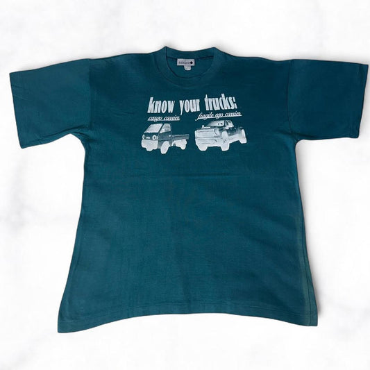 Know Your Trucks Vintage Tee Teal