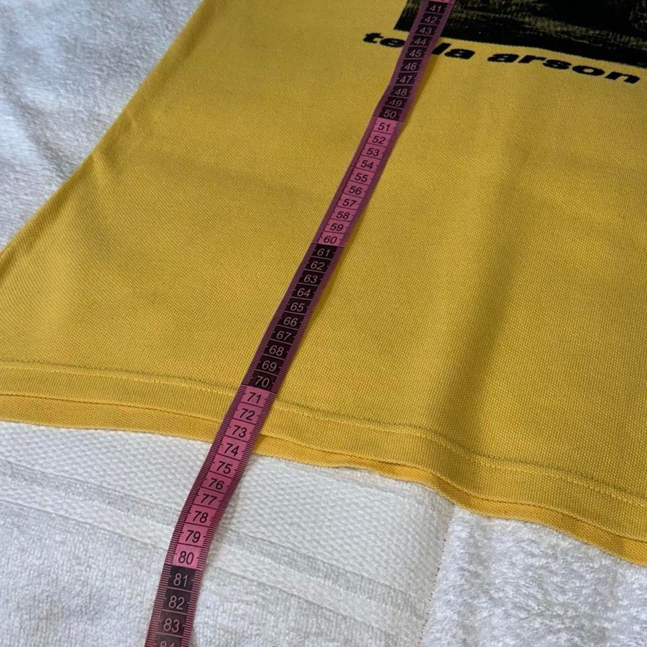 tesla arson service Polo Tee Yellow