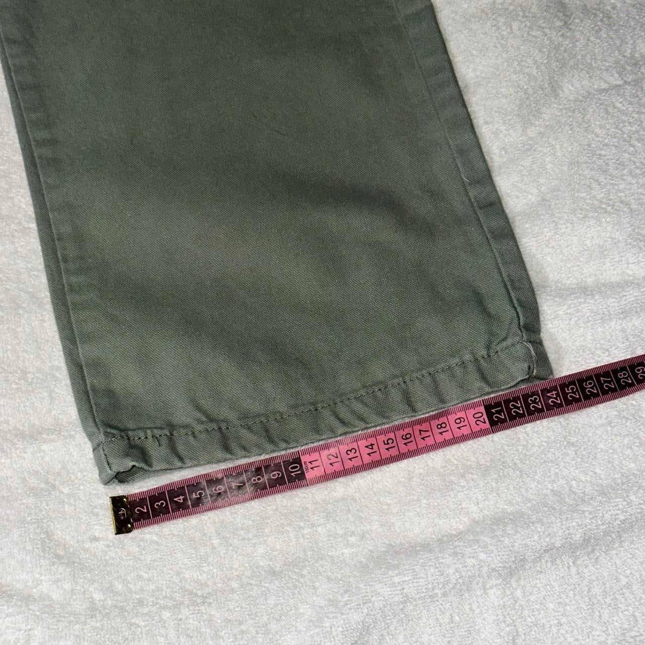 Print Cargo Pants Khaki
