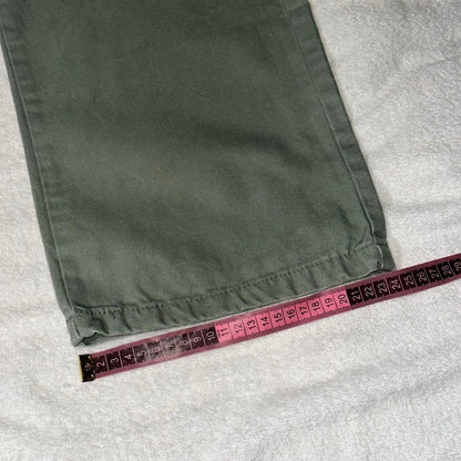 Print Cargo Pants Khaki