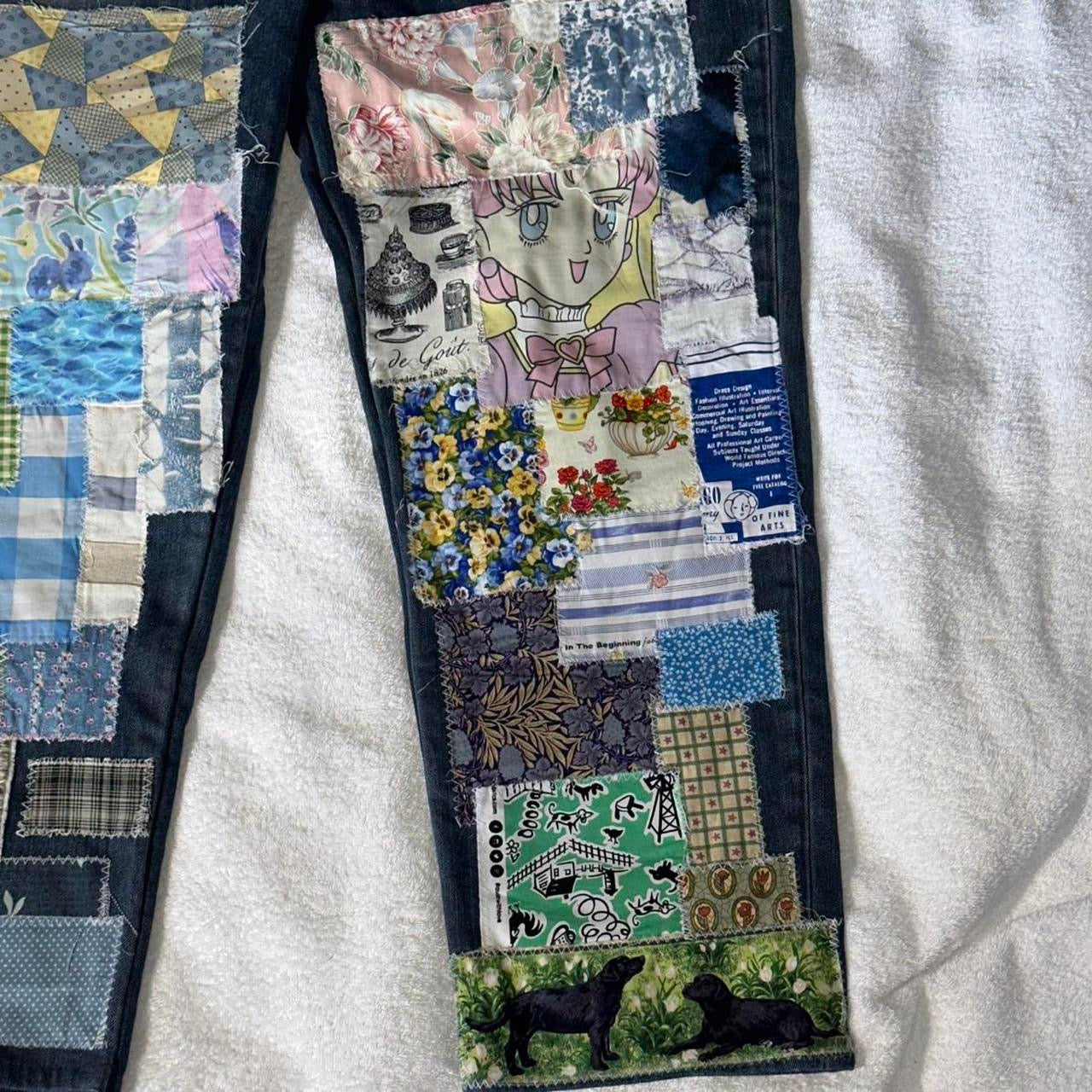 Scrap Patchwork Jeans
