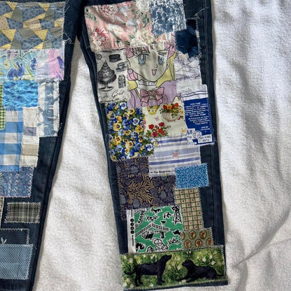 Scrap Patchwork Jeans
