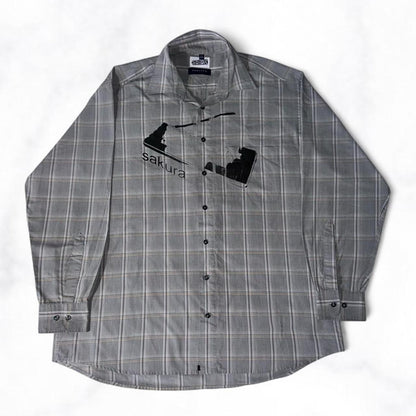 Keyboard Shirt Grey Plaid