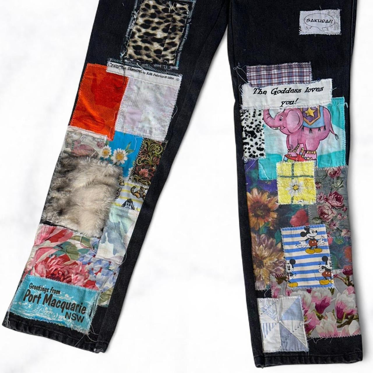 Scrap Patchwork Jeans