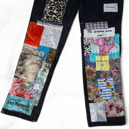Scrap Patchwork Jeans