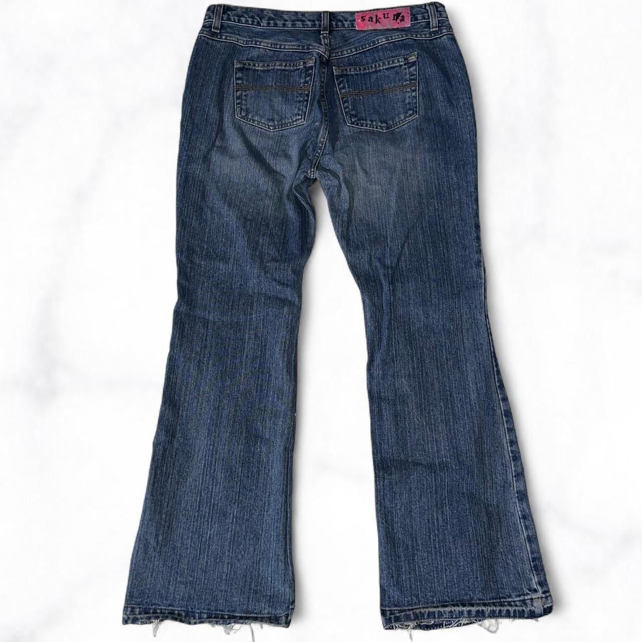 Scrap Fabric Patchwork Flare Jeans