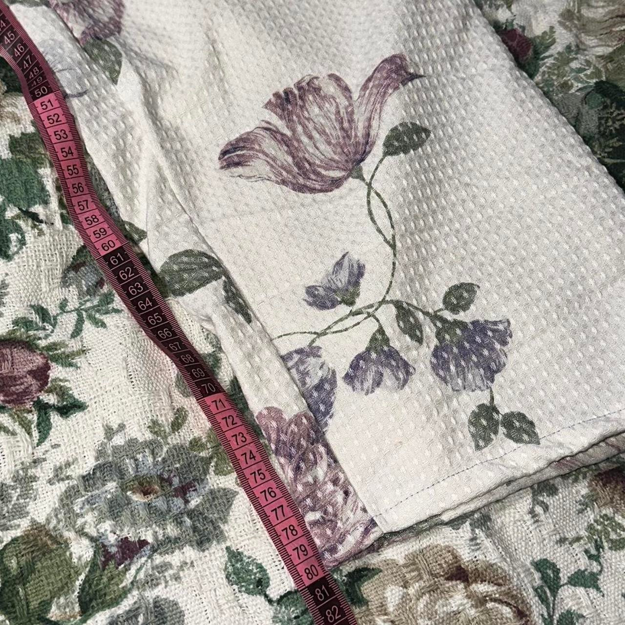 White & Lavender Baggy Pants