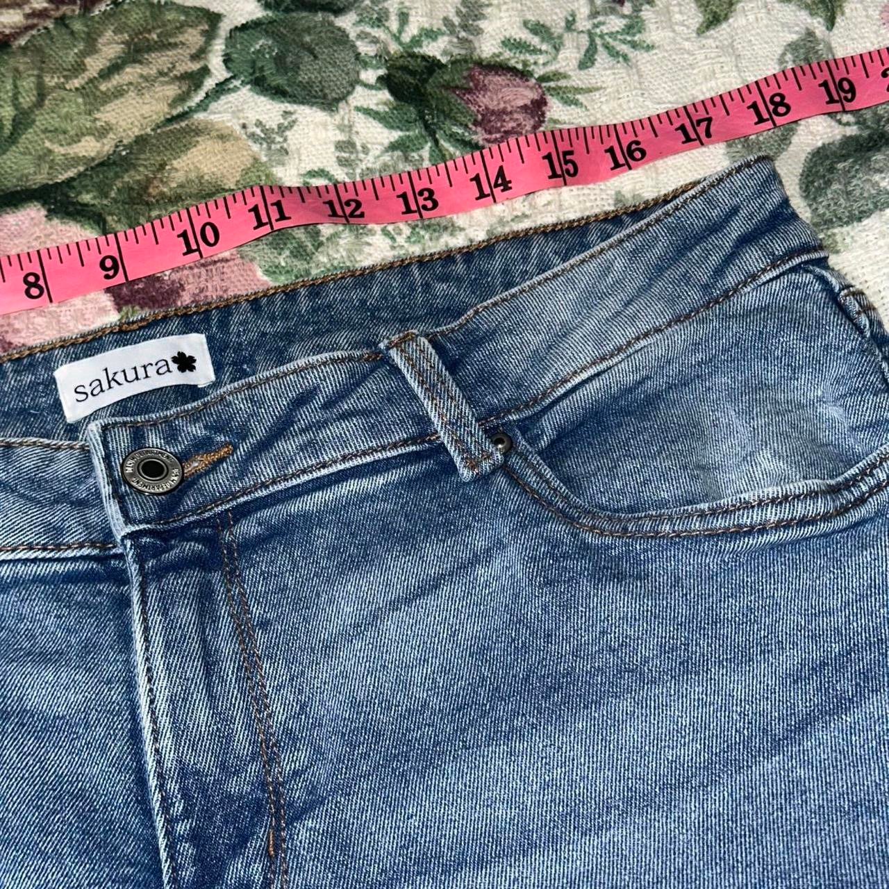 Pink Mosaic Patchwork Flare Jeans